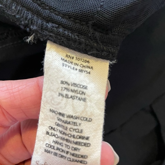 Soft Surroundings twill pants with pull-on waist - Picture 3 of 4